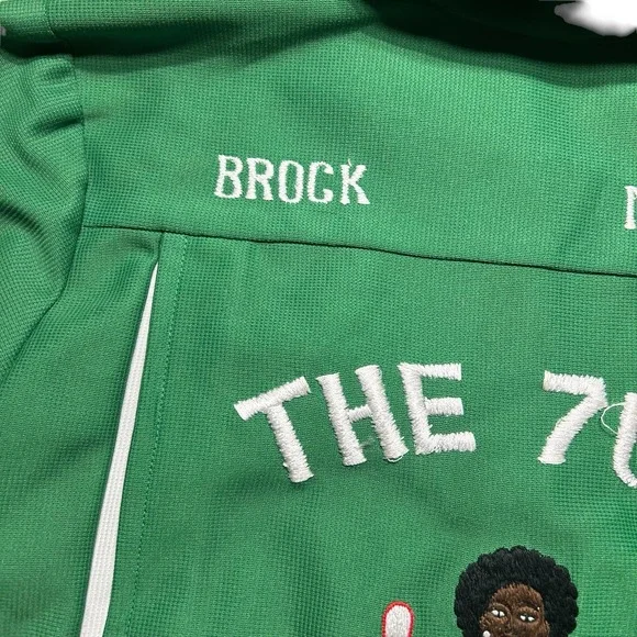 Vintage Vietnam Era Ladies Bowling Shirt Embroidered Size Small Afro 7 UPS - Picture 8 of 15